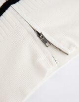 Pletena jopa - Zadrga - crna