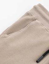 Sweater en broek set - Wafelstructuur - Beige