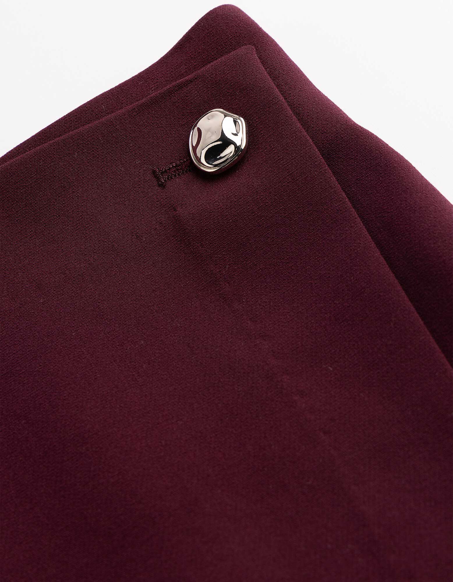Skort - einfarbig - Lila