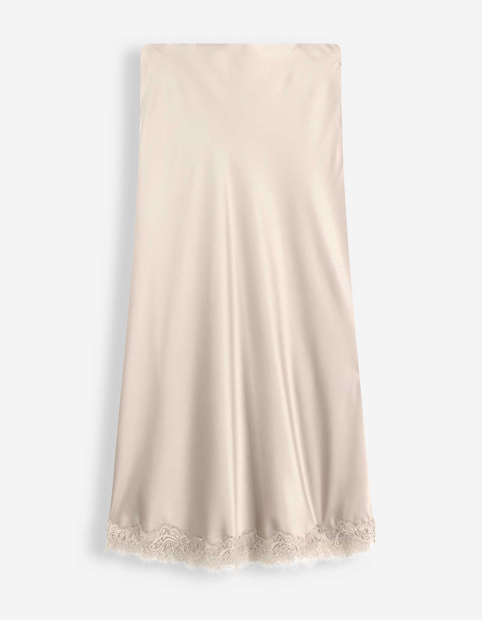 Midirok - Effen - Beige