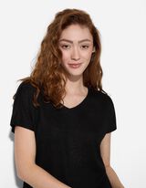 Tricot - Viscose mélangée - Noir