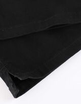 Pantaloni capri - Denim colorato - nero