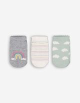 Sneakersocken - 3er-Pack