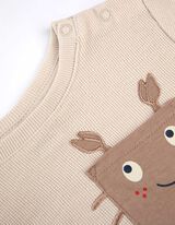 Longsleeve - Borstzak - beige