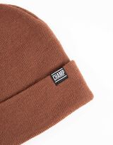 Kötött sapka - Hajtóka - barna