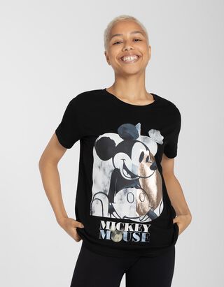 T-shirt - Mickey Mouse - Noir