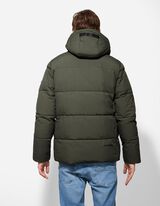 Jacke - Kapuze mit Tunnelzug - dunkelgr&uuml;n