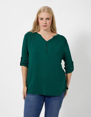 Jeggings - G&uuml;rtelschlaufen - Dunkelblau