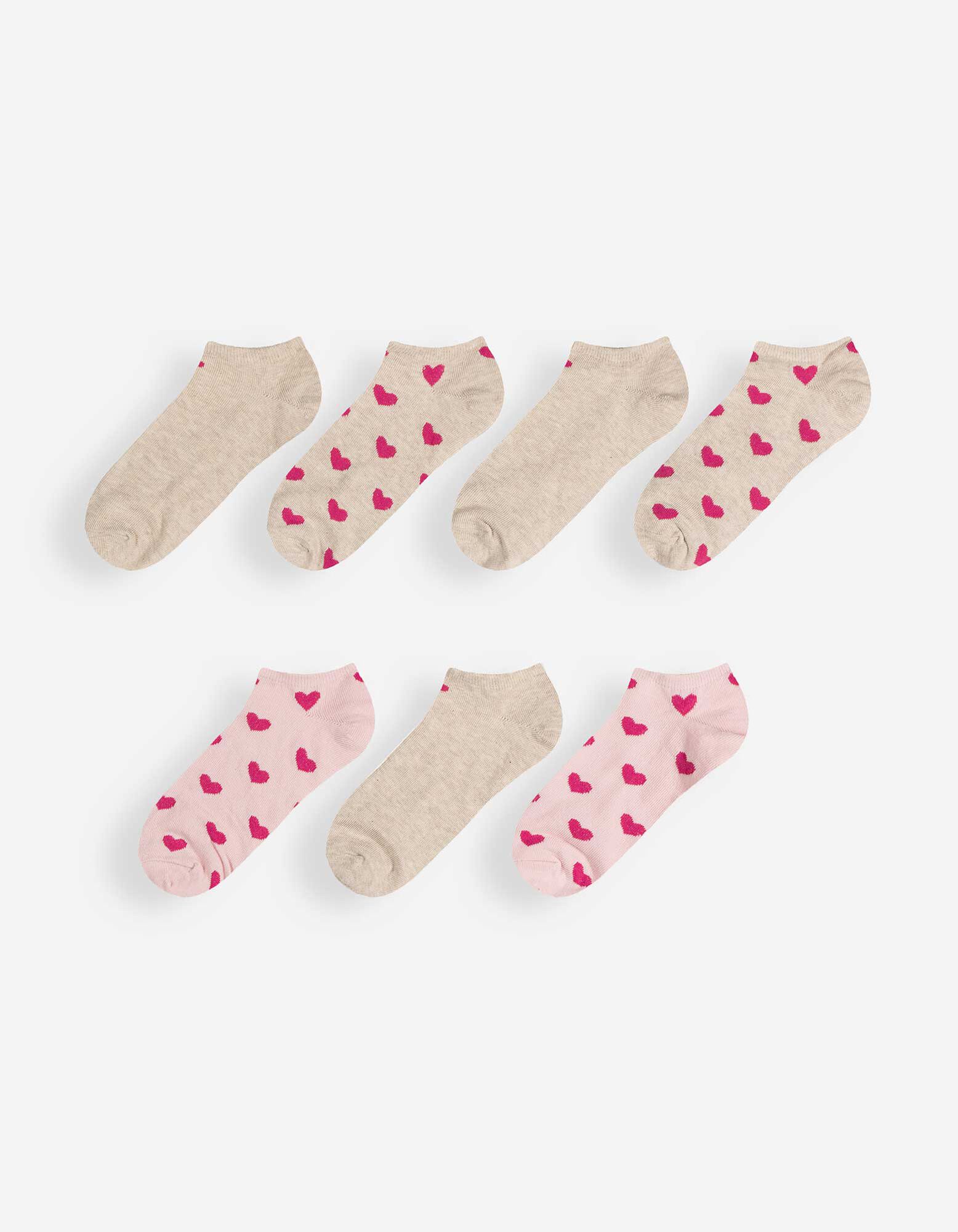 Socquettes basses - Lot de 7