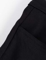 Hose - Straight Fit - schwarz