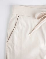 Jogger pants - LENZING&trade; ECOVERO&trade; - wit