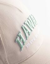 Basecap - Stickereien - hellgrau