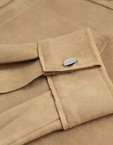 Jakna košulja - Imitacija antilopa - bez