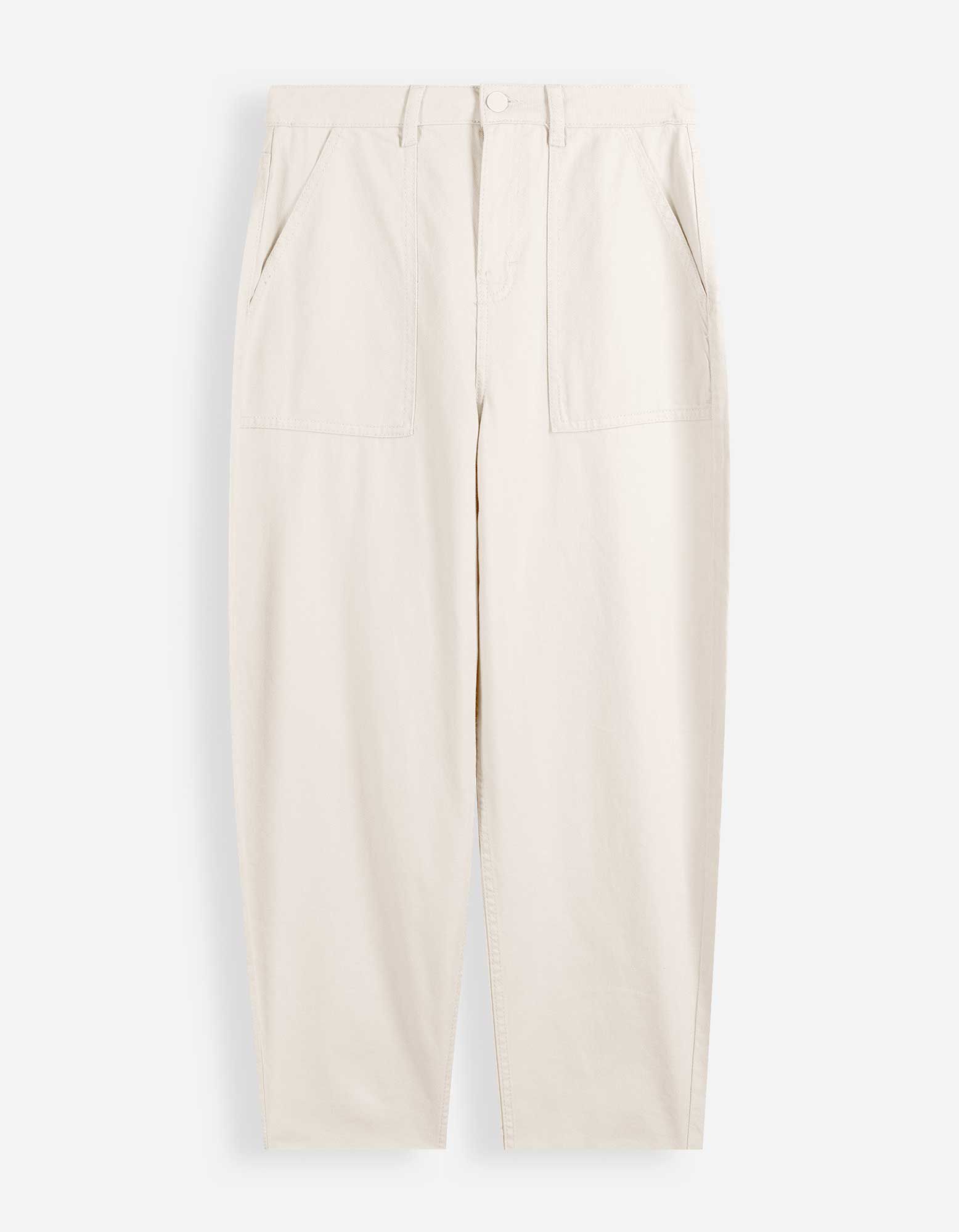 Jeans - Barrel Fit - Wei&szlig;