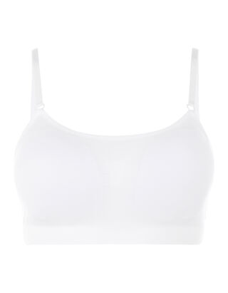 Damen Sport Bustier mit wattierten Cups