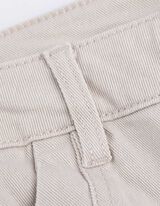 Kapri hlače - Twill - belo