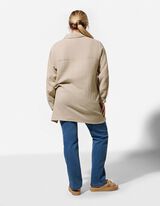 Bluse - Musselin - beige