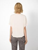 Pyjama set van shirt en broek - Viscose - Veelkleurig
