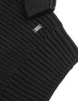 Megztinis - Iškarpos - juodas