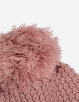 Čepice - Hrubá pletenina - pink