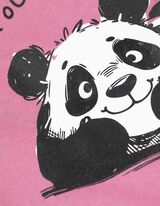 Maglia a manica lunga - Stampa - lilla scuro