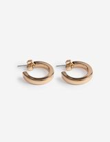 Náušnice - 9 ks v balení - zlata