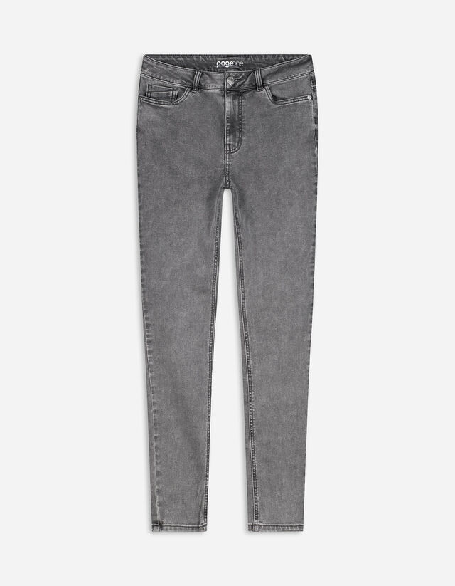 Jeans - Skinny Fit - grau