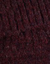 Pulover - Oversized Fit - Rosu inchis