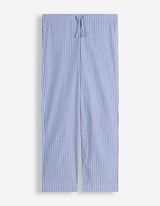 Pyjamahose - Streifen - wei&szlig;