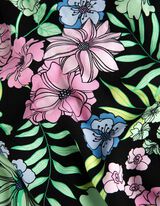 sukienka midi - LENZING™ ECOVERO™ - czarny