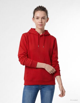 Hoodie - Kapuze - Rot