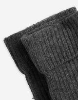 Fäustlinge - Rippstrick - dunkelgrau