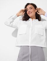 Blúz - Egyszínű - feher