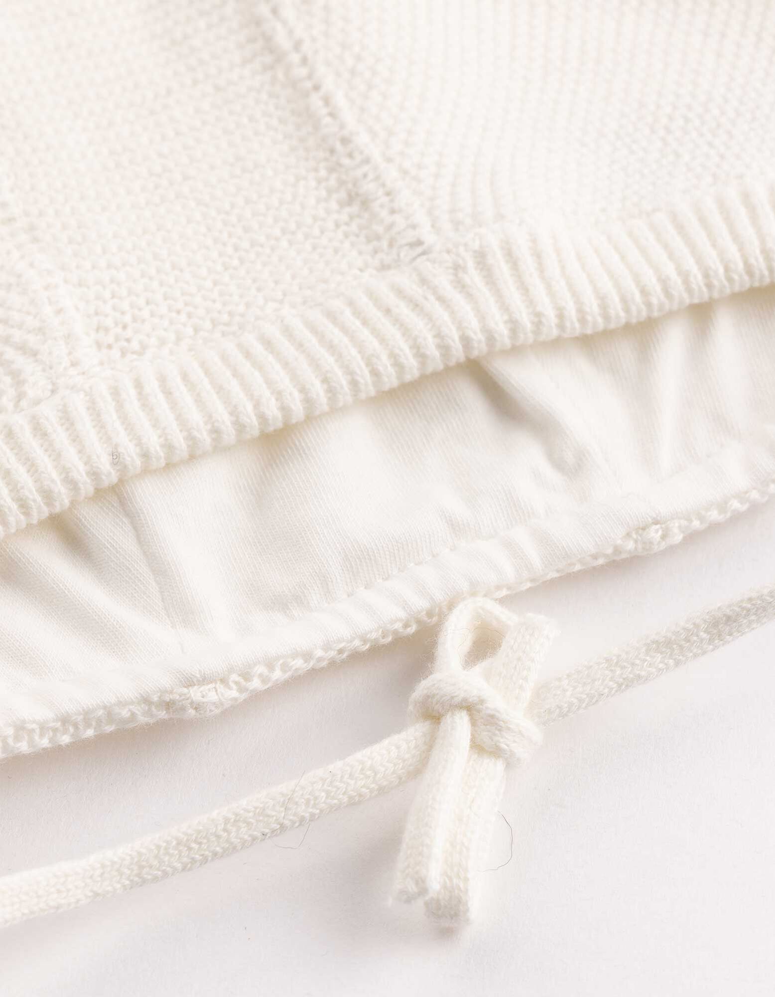 M&uuml;tze - Baumwolle - Off-White