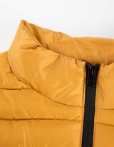 Steppweste - Stehkragen - gelb