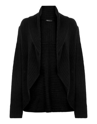 Damen Cardigan mit Rippenstruktur