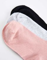 rajstopy - 3 szt. w opakowaniu - rozowy