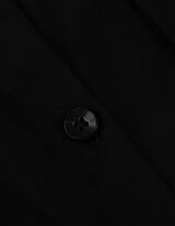 Hemd - einfarbig - schwarz