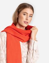 Foulard - Effetto lana - rosso