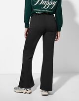 Pantaloni jogging - evazat Fit - Negru