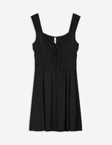 Kleid - Viskose-Anteil - schwarz