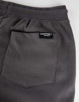 Joggingbroek - Tunnelkoord op taillehoogte - donkergrijs