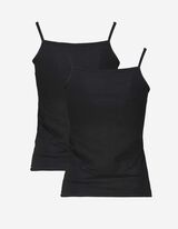 Top - Confezione da 2 pezzi - nero