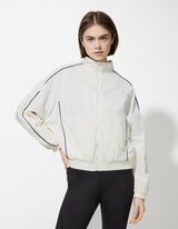 Striukė - Stati apykaklė - baltas