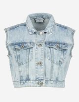 Vestă outdoor - Buzunar pentru piept - Albastru deschis