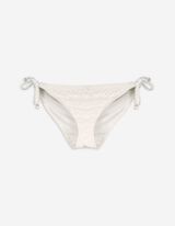 Bikinibroekje - Lurex - wit