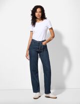 dżinsy - Straight Fit - ciemny niebieski