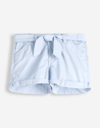 Short - Ceinture - Bleu clair