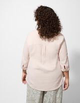 Bluse - Baumwolle - weiß