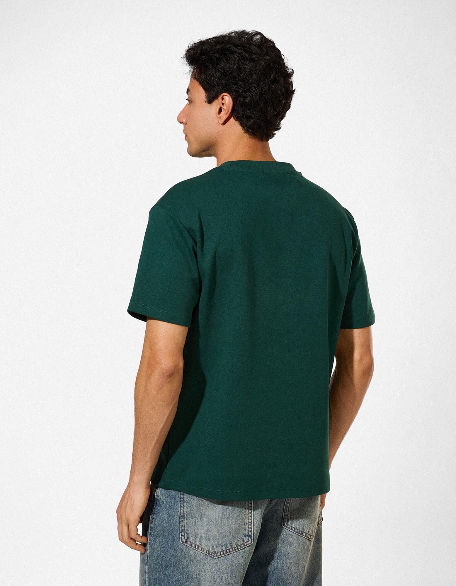 T-Shirt - Relax Fit - Gr&uuml;n